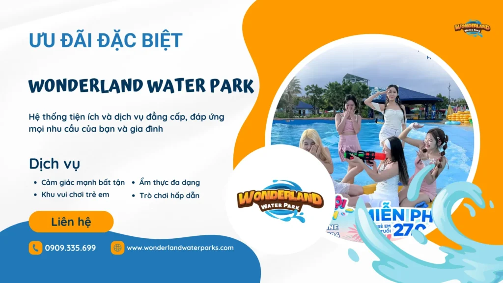 Khám phá Wonderland Water Park